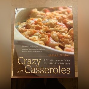 Crazy for Casseroles Hard Cover Cookbook